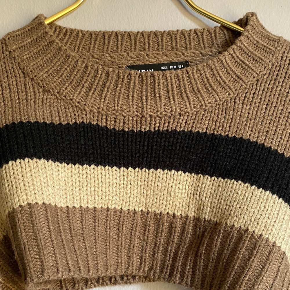 SHEIN Multicolor Striped Sweater - Picture 3 of 9